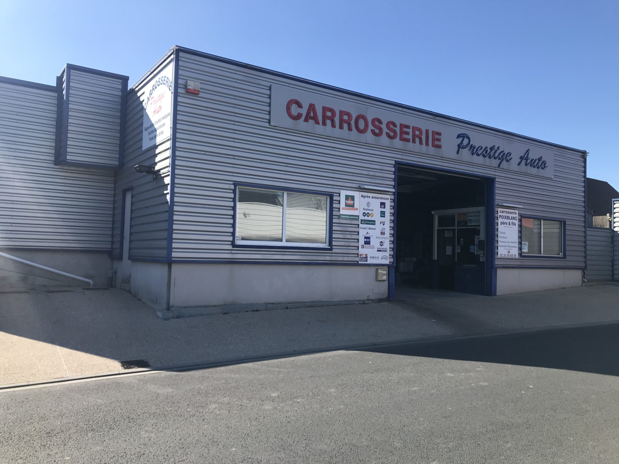 Accueil Carrosserie Prestige Auto à Preaux Pose de Pare Brise